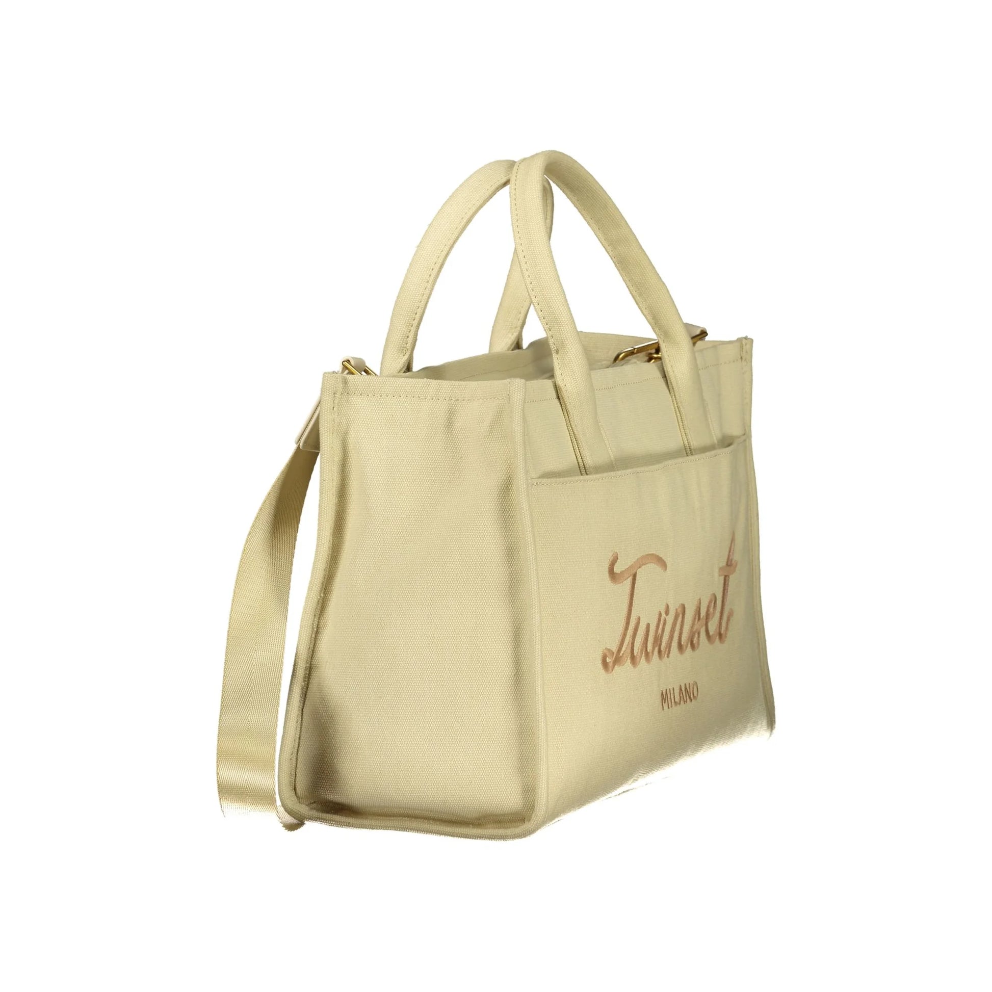 Twinset Borsa a Tracolla Donna Beige Ricamo Borse - vista 3