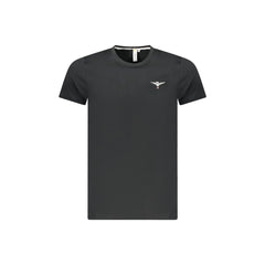 Accademia Militare T-Shirt Maniche Corte Uomo Nera Stampa