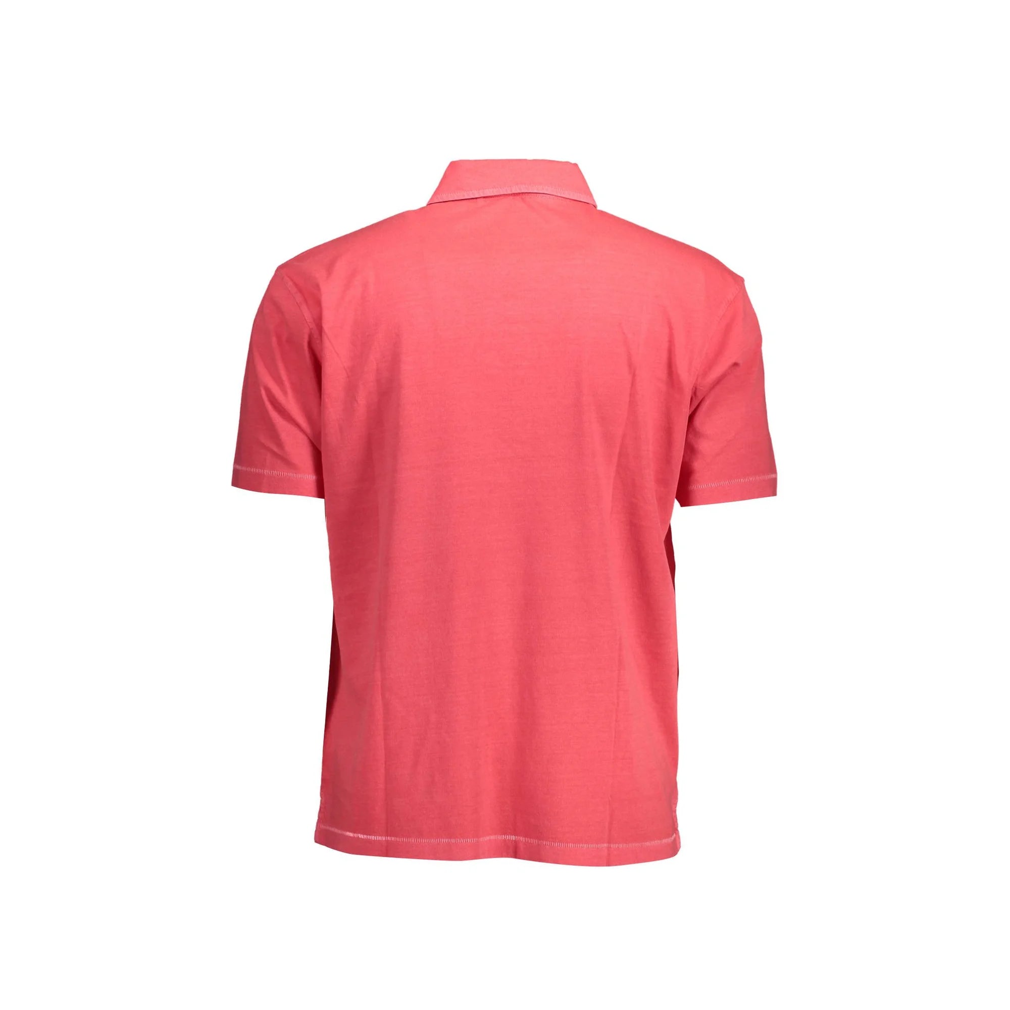 GANT POLO MANICHE CORTE UOMO ROSA