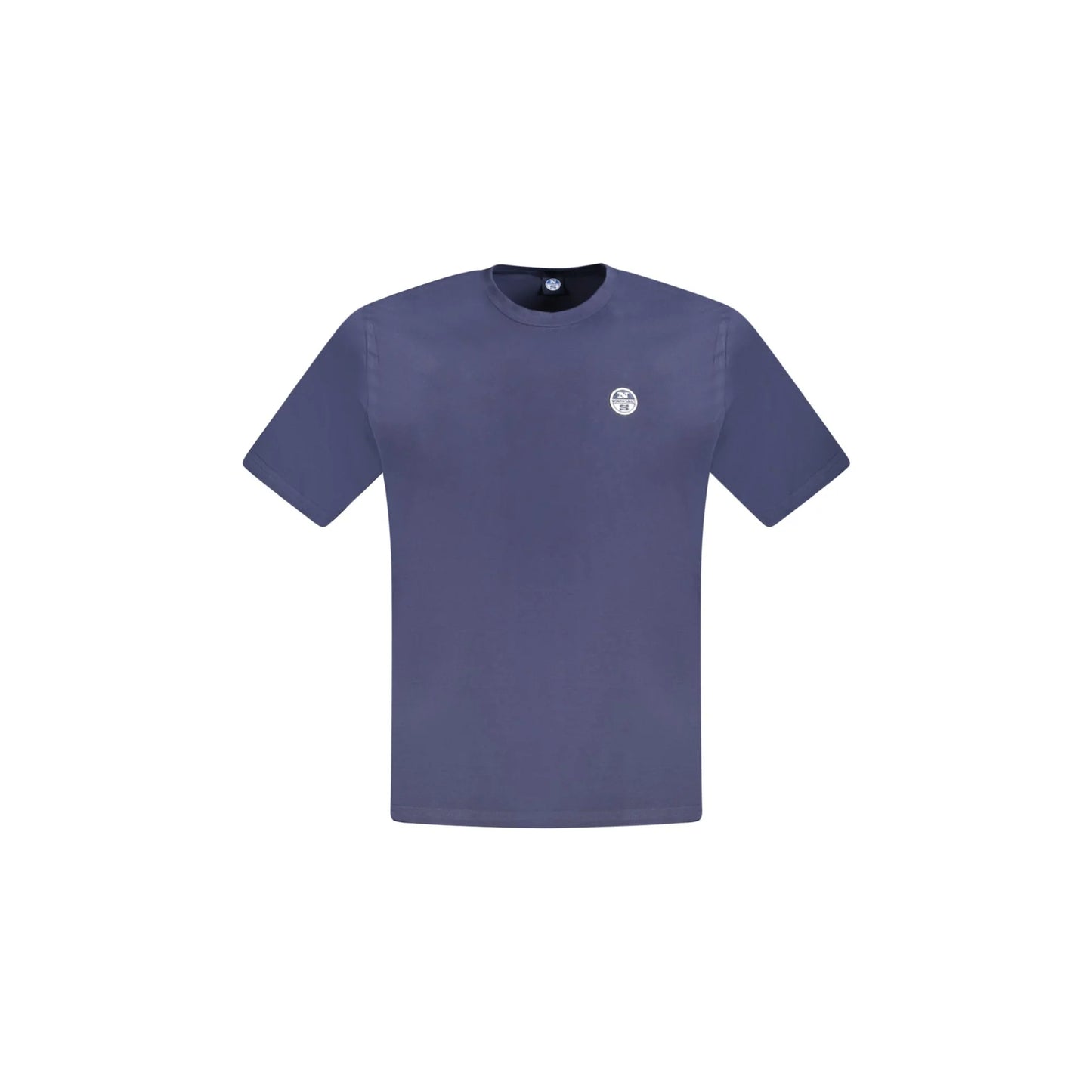 North Sails T-Shirt Uomo Blu Girocollo Cotone Logo - foto prodotto