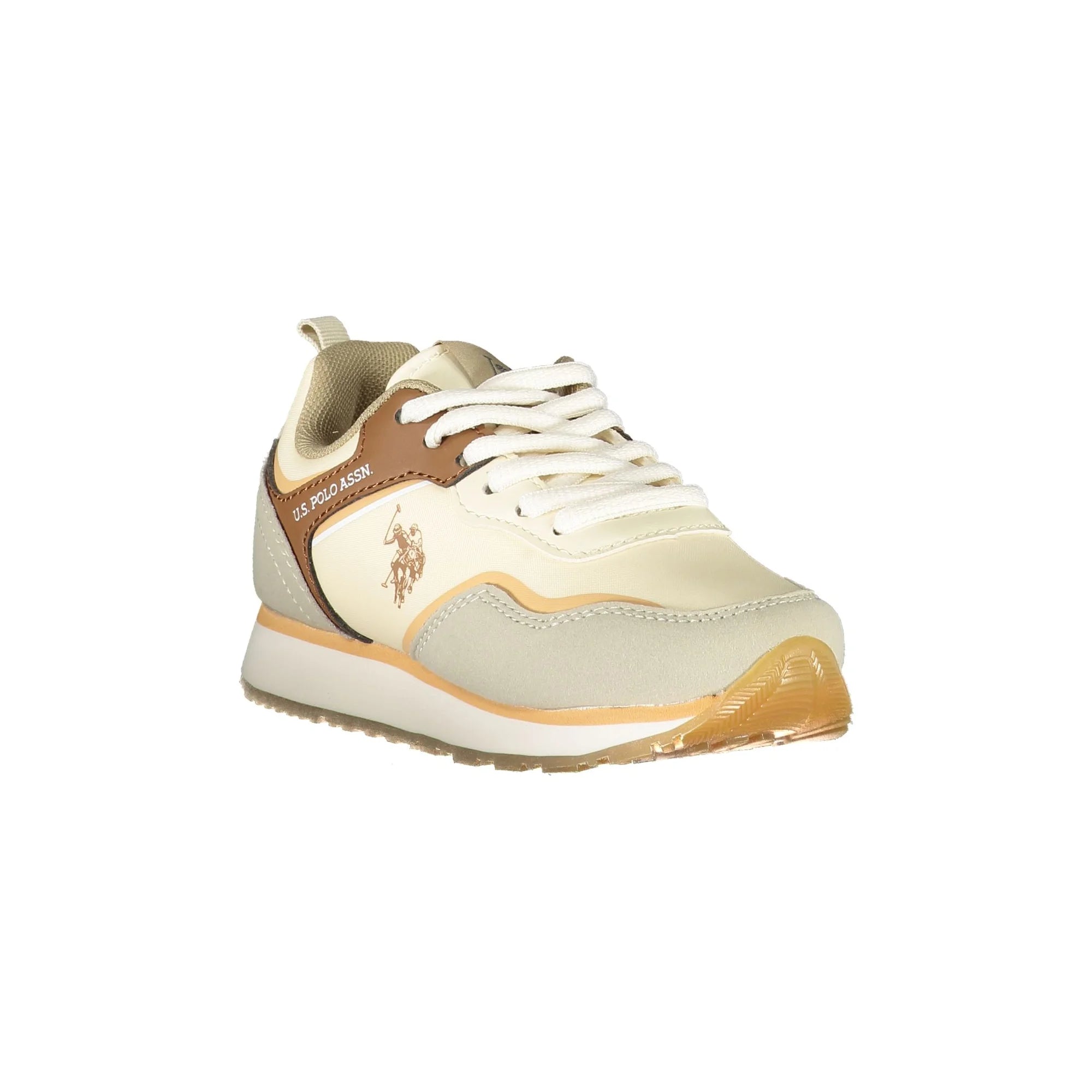 U.S. POLO ASSN. CALZATURA SPORTIVA BAMBINO BEIGE