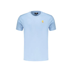 Marina Militare T-Shirt Kratki Rokavi Moški Modra Vezenje