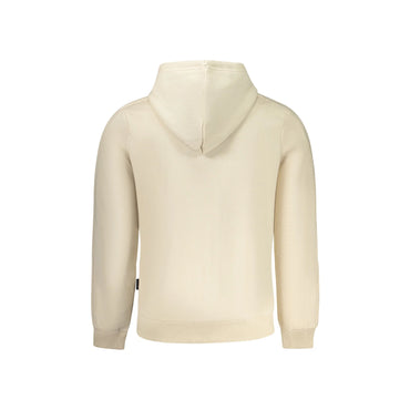 U.S. Grand Felpa Uomo Beige Zip Cappuccio Felpata Logo Felpe - vista 2