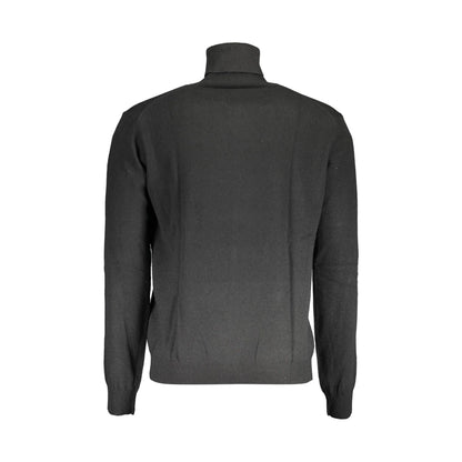La Martina Maglione Uomo Nero Ricamo Maglie - vista 2