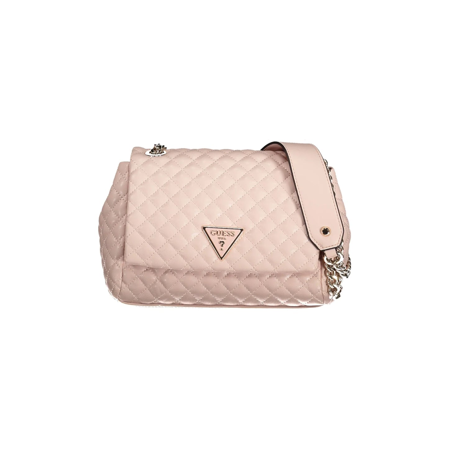 GUESS JEANS Borsa Donna RIANEE QUILT Rosa con Tracolla in Catena Borse - foto prodotto