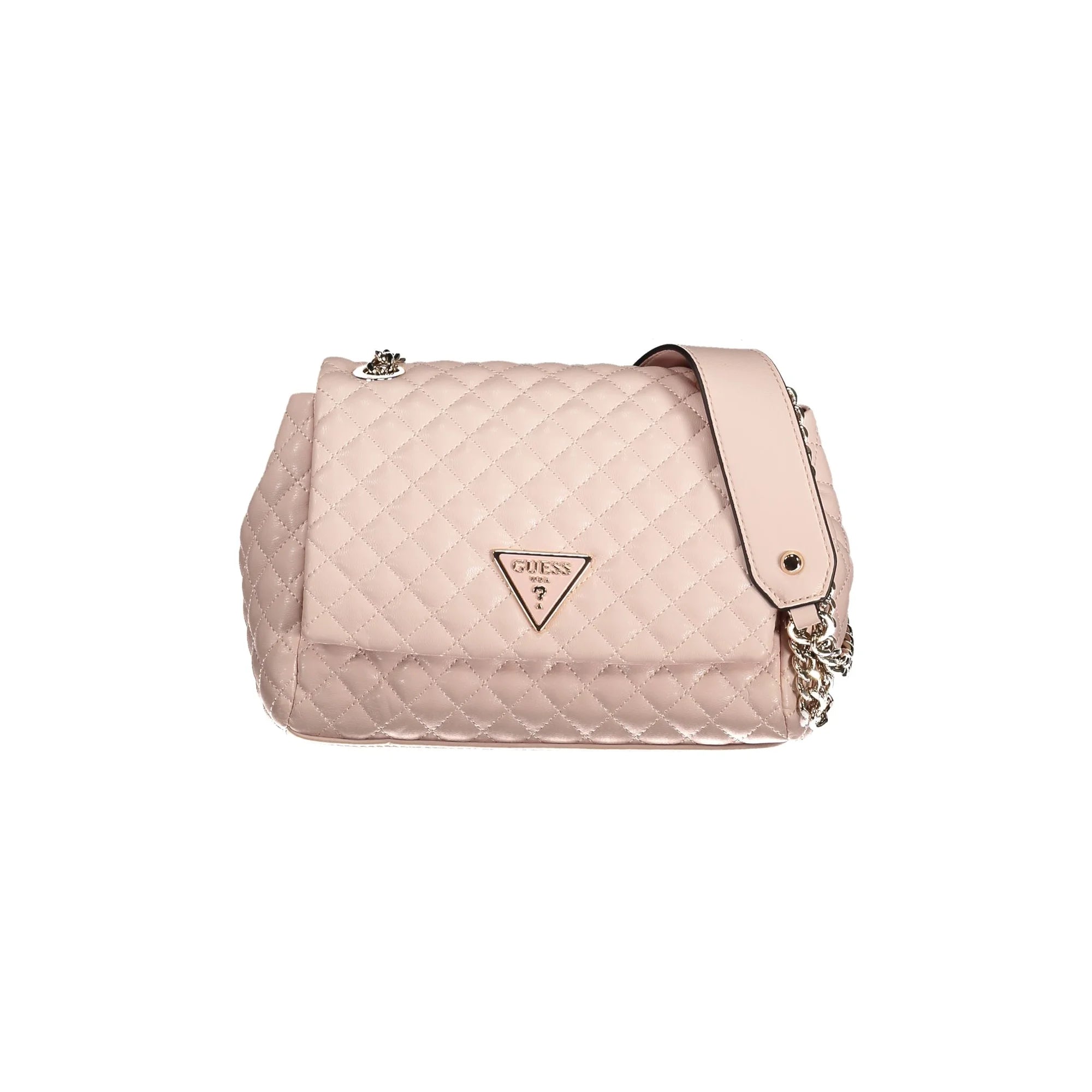 GUESS JEANS Borsa Donna RIANEE QUILT Rosa con Tracolla in Catena Borse - foto prodotto