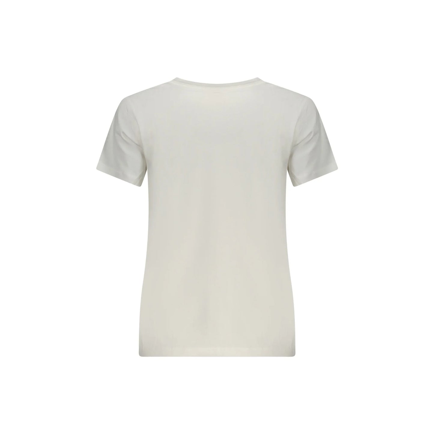 Pepe Jeans T-Shirt Maniche Corte Donna Bianca Stampa Logo bianco - vista 2