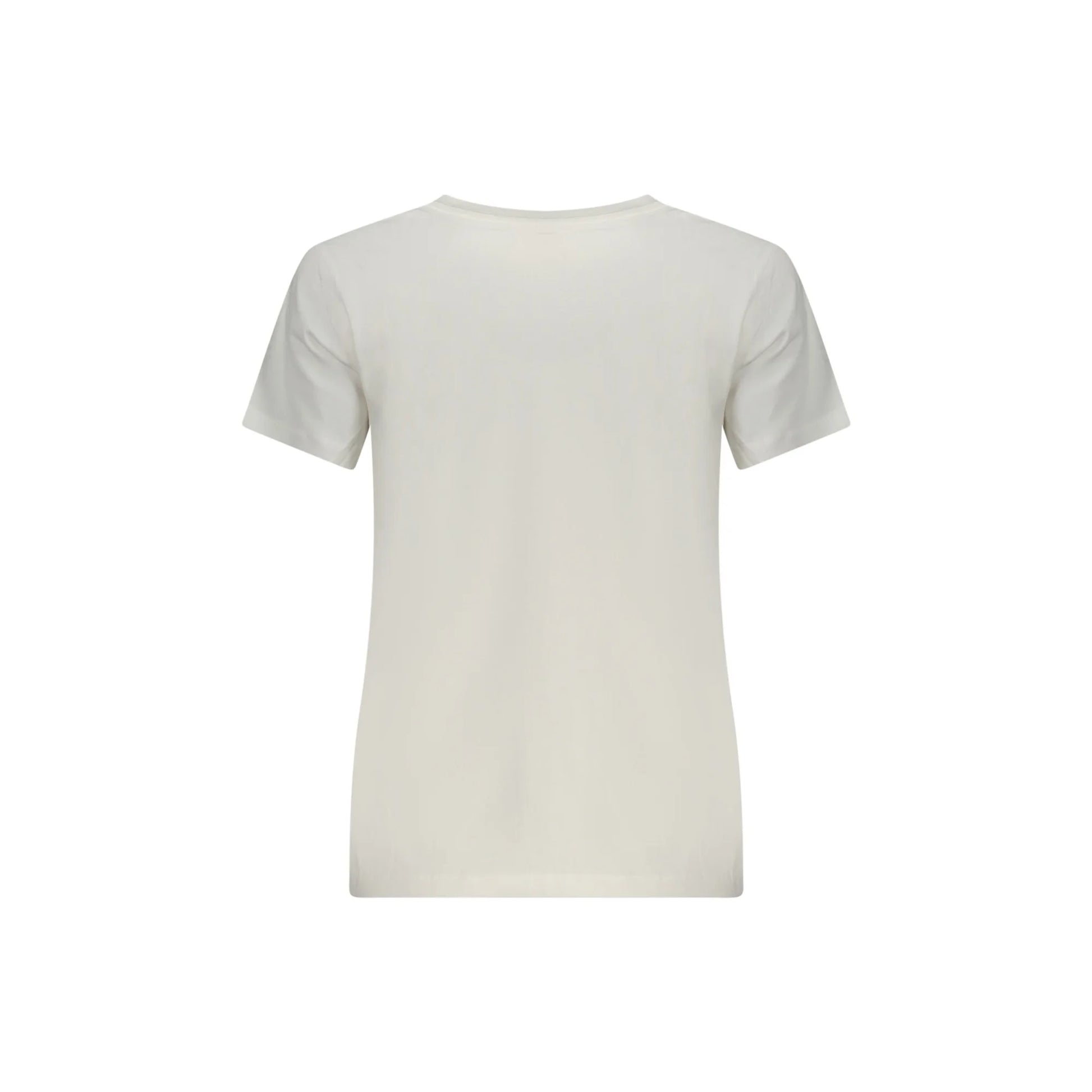 Pepe Jeans T-Shirt Maniche Corte Donna Bianca Stampa Logo bianco - vista 2