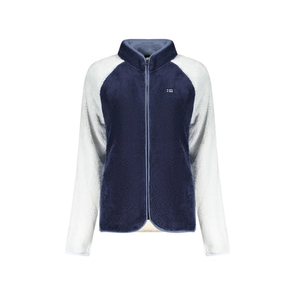 Norway 1963 Felpa Donna Blu con Zip Felpata Ricamo Logo Felpe - foto prodotto