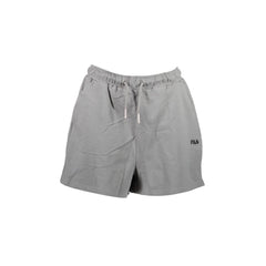 Fila Short Donna Grigio Ricamo