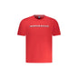 North Sails T-Shirt Maniche Corte Uomo Rossa Stampa Logo Rosso - foto prodotto