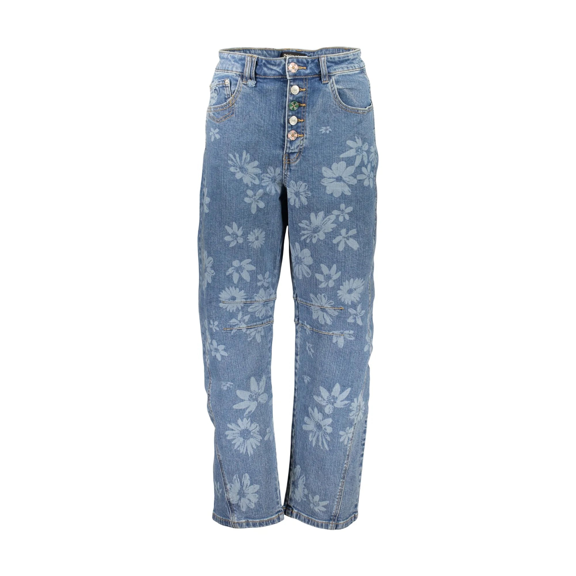 DESIGUAL JEANS DENIM DONNA AZZURRO