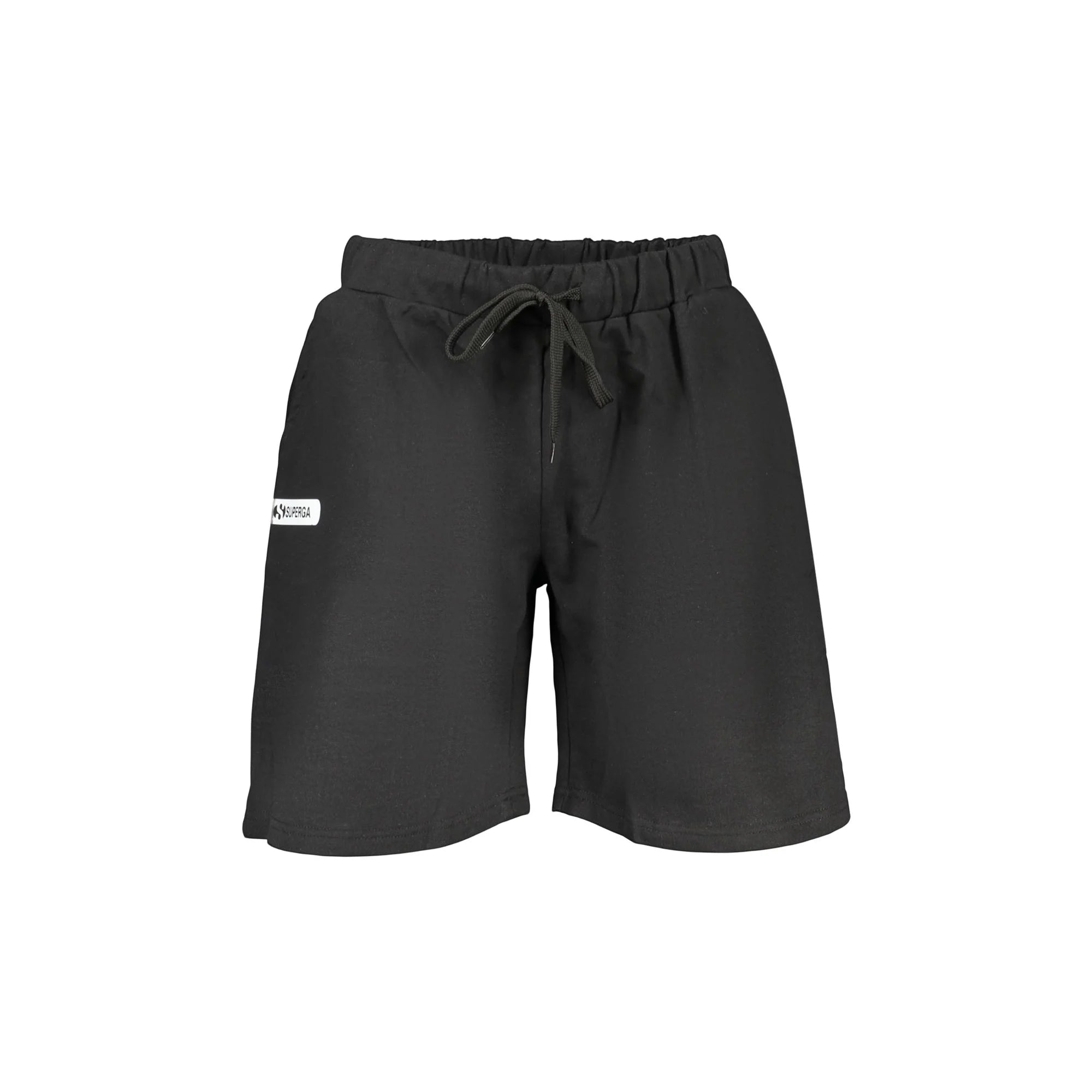 SUPERGA PANTALONE TUTA CORTO UOMO NERO