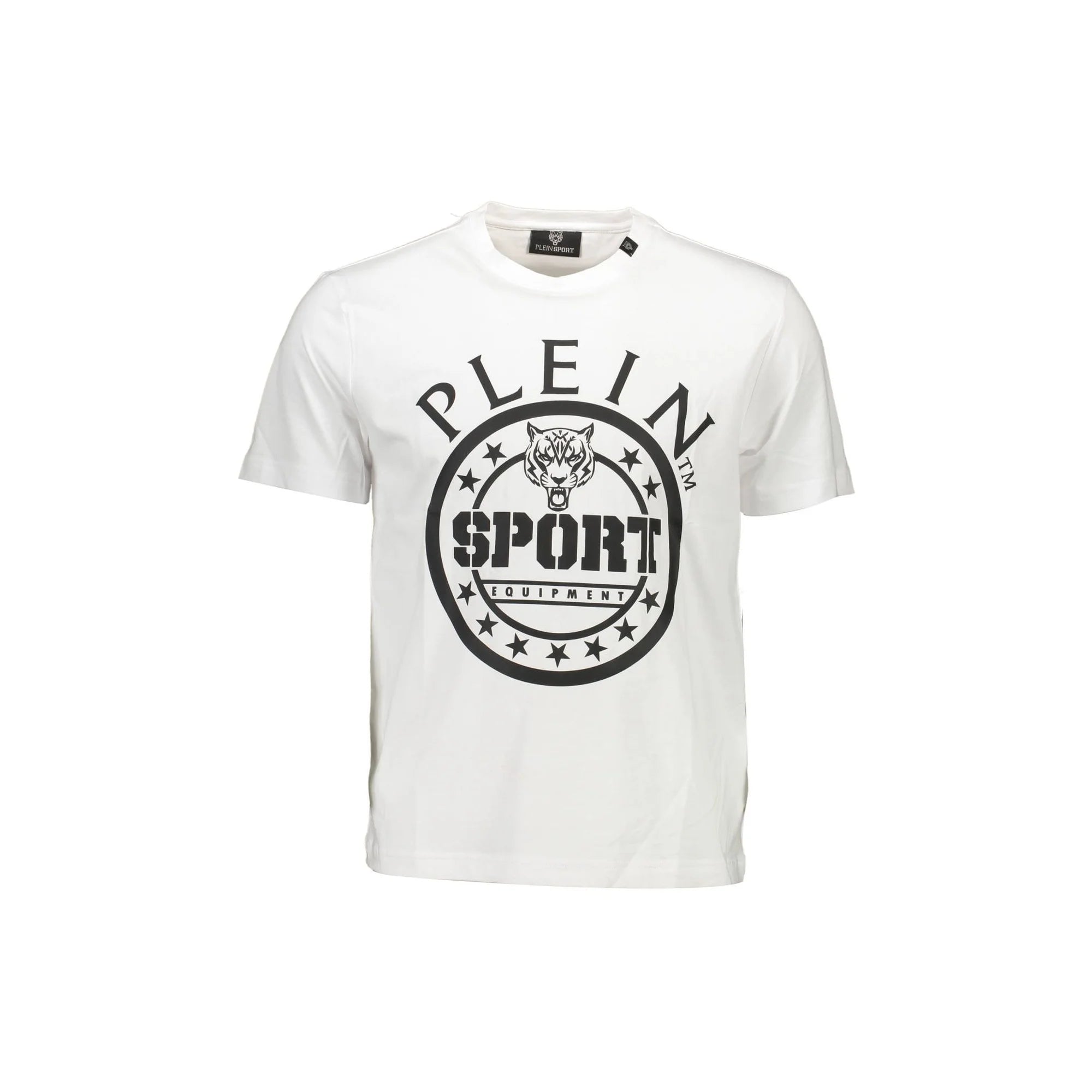 PLEIN SPORT T-SHIRT MANICHE CORTE UOMO BIANCO