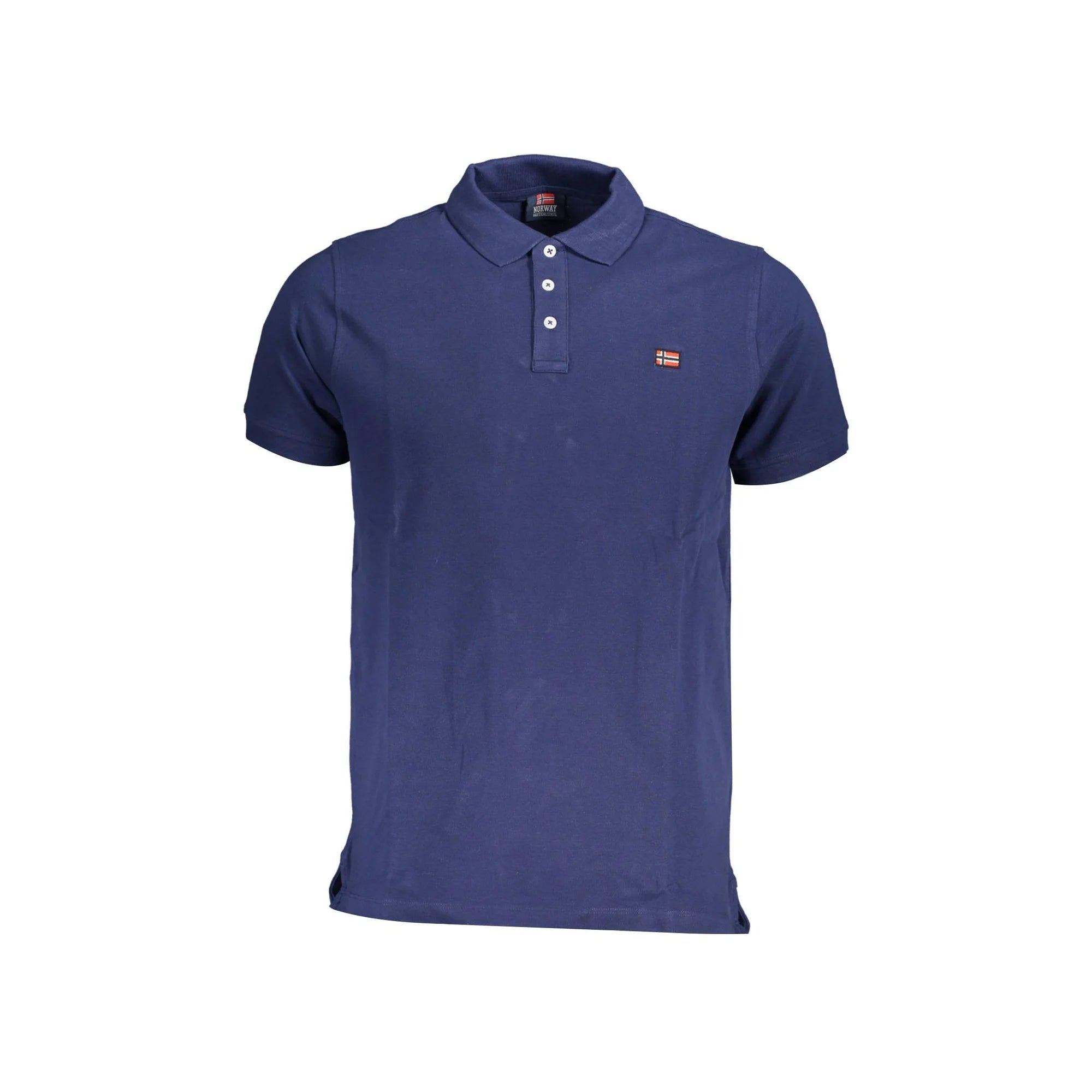 NORWAY 1963 POLO MANICHE CORTE UOMO BLU