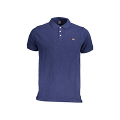 Norway 1963 Polo Maniche Corte Uomo Blu Logo