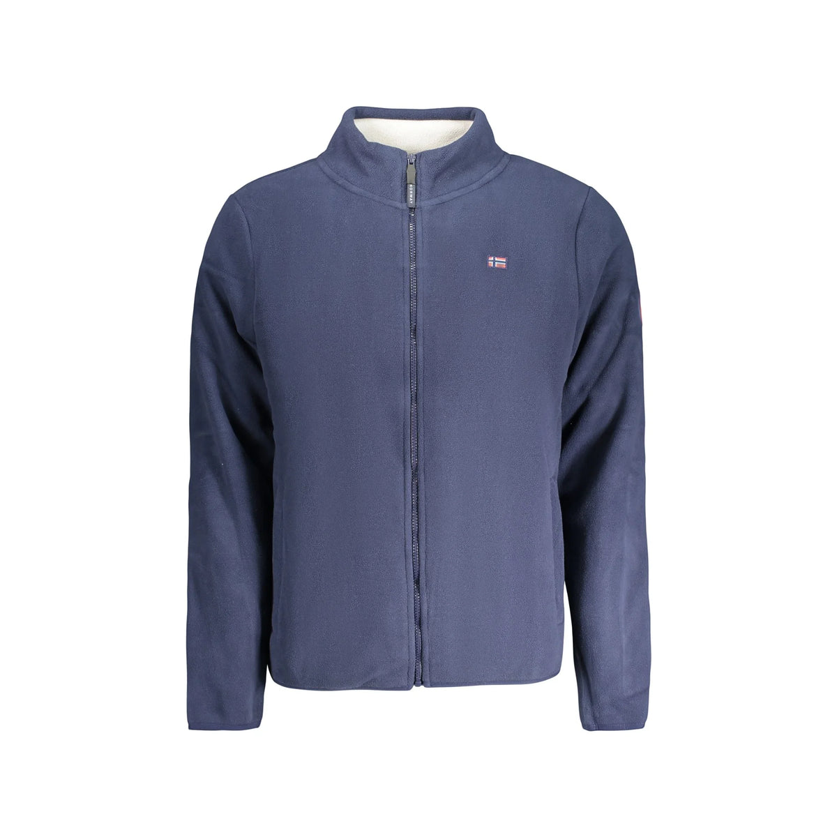 NORWAY 1963 FELPA CON ZIP UOMO BLU