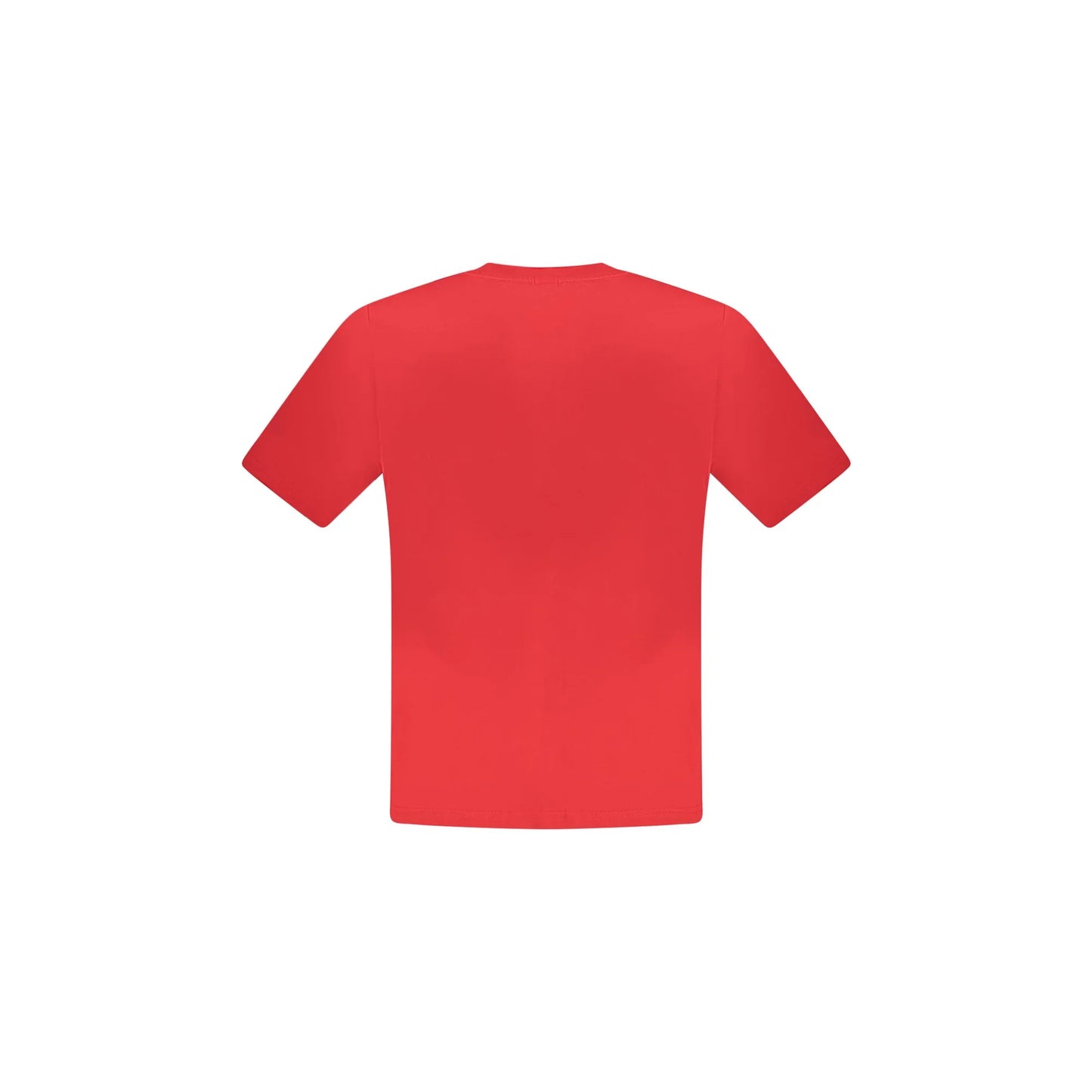 North Sails T-Shirt Uomo Rossa Girocollo Cotone Logo rosso - vista 2