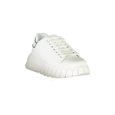 GAELLE PARIS Scarpe Sneakers Donna Bianche con Dettagli a Contrasto bianco - vista 2