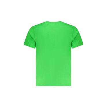 North Sails T-Shirt Maniche Corte Uomo Verde Stampa Logo - vista 2