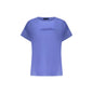 North Sails T-Shirt Maniche Corte Donna Blu Stampa in Rilievo - foto prodotto