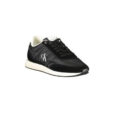 CALVIN KLEIN Sneakers Uomo Nere con Lacci e Dettagli in Bianco nero - vista 2