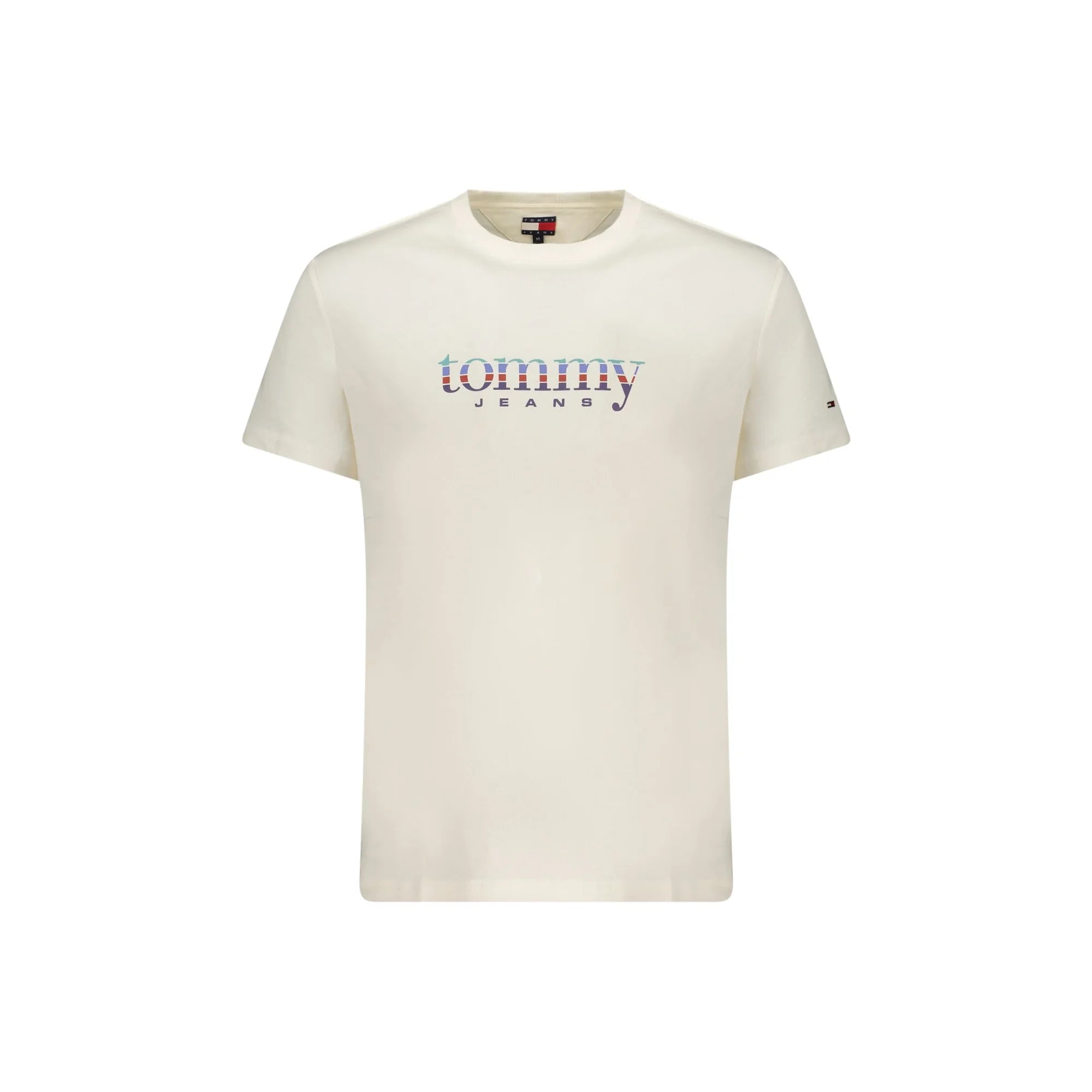 TOMMY HILFIGER T-SHIRT MANICHE CORTE UOMO BIANCO