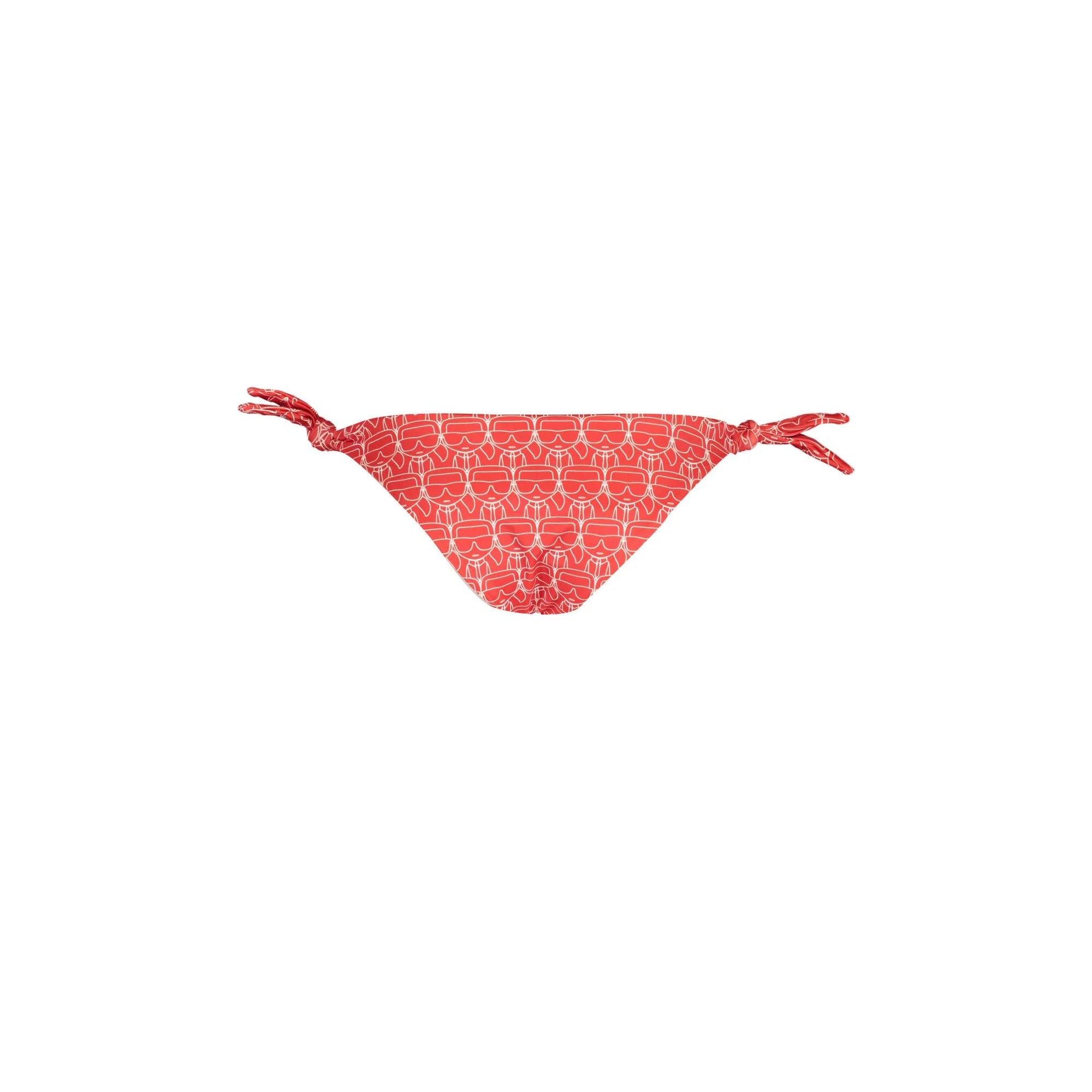 KARL LAGERFELD BEACHWEAR COSTUME PARTE SOTTO DONNA ROSSO
