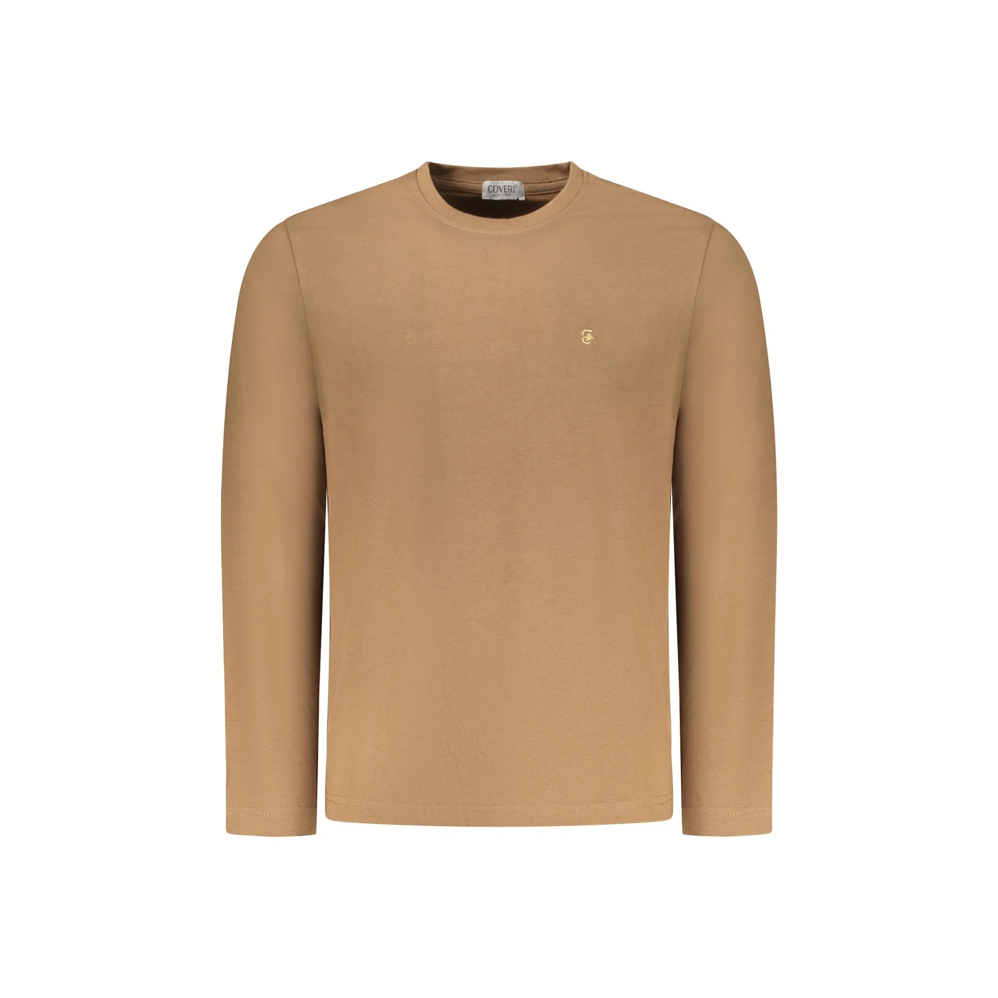 COVERI MOVING T-SHIRT MANICHE LUNGHE UOMO MARRONE