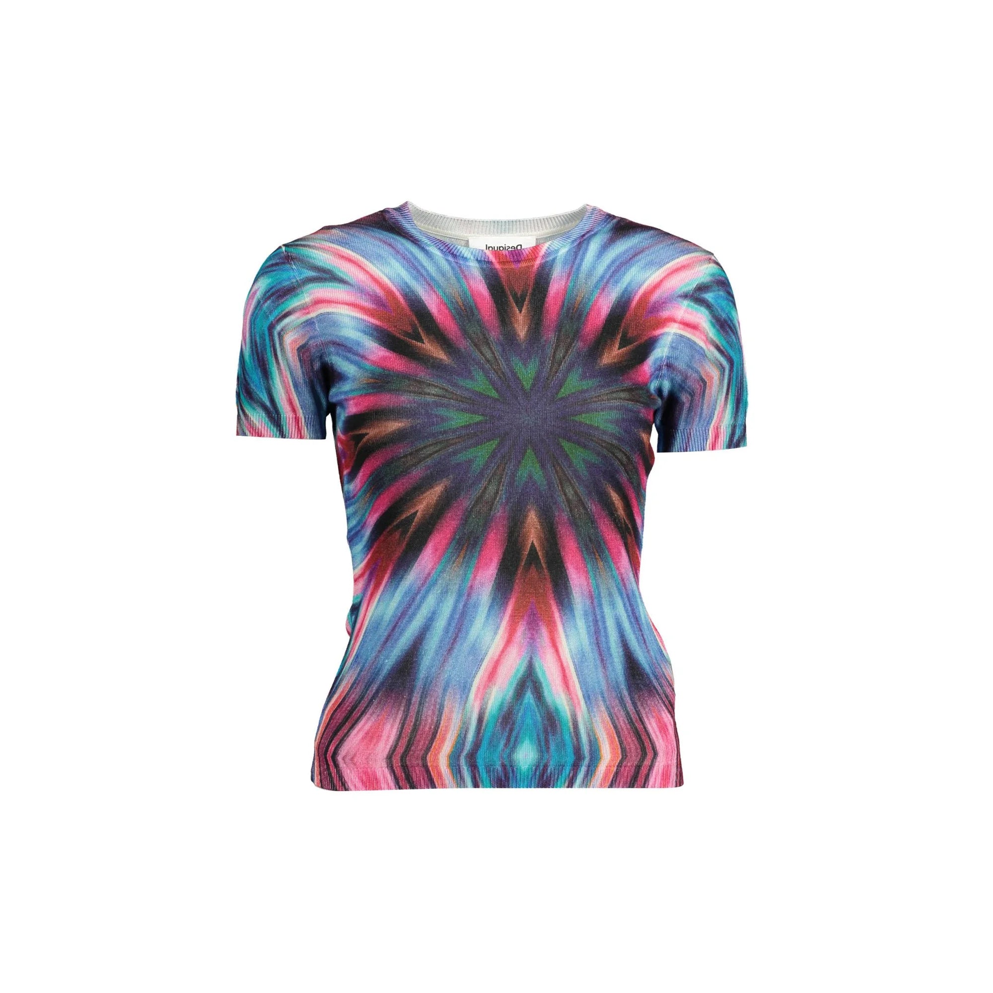 DESIGUAL MAGLIA DONNA BLU