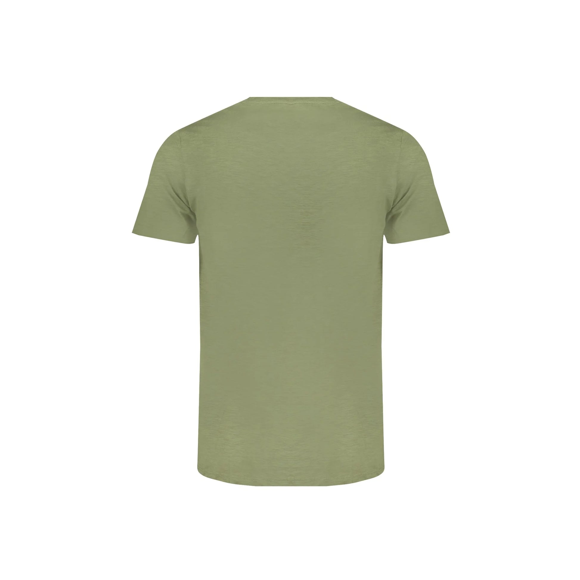 Norway 1963 T-Shirt Maniche Corte Uomo Verde Logo - vista 2