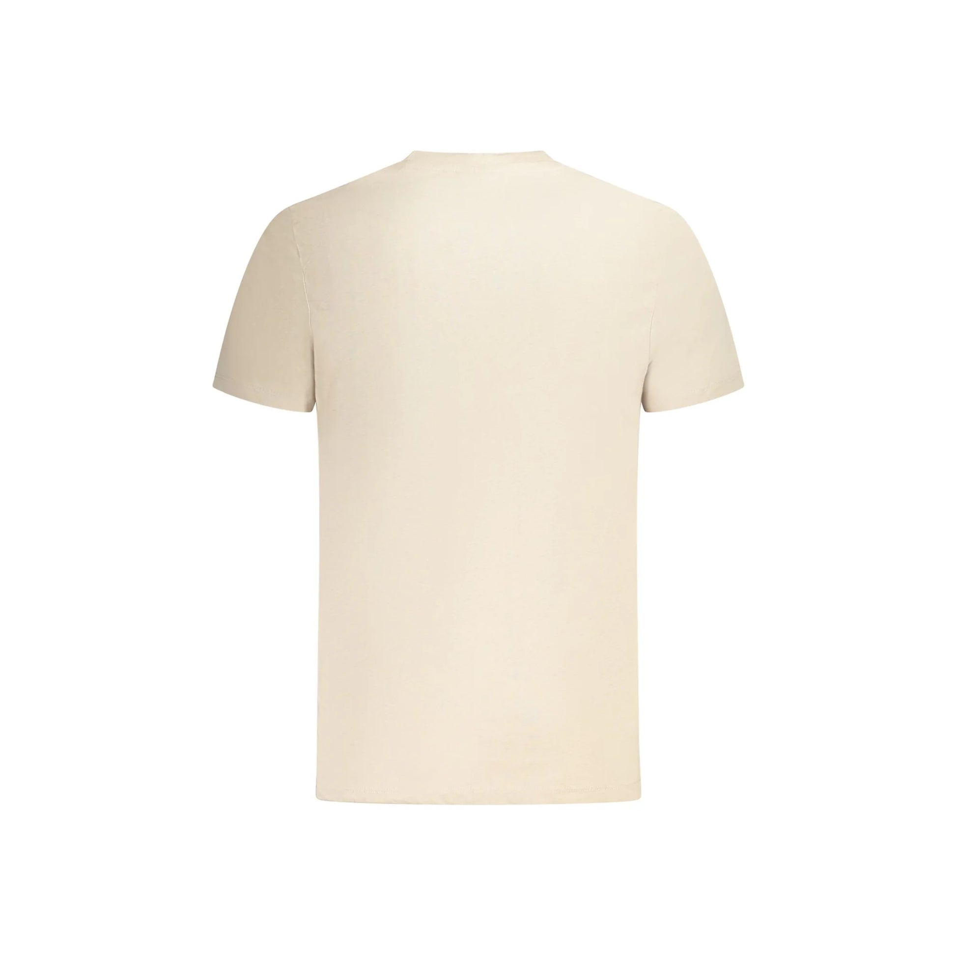 Norway 1963 T-Shirt Maniche Corte Uomo Beige Ricamo - vista 2