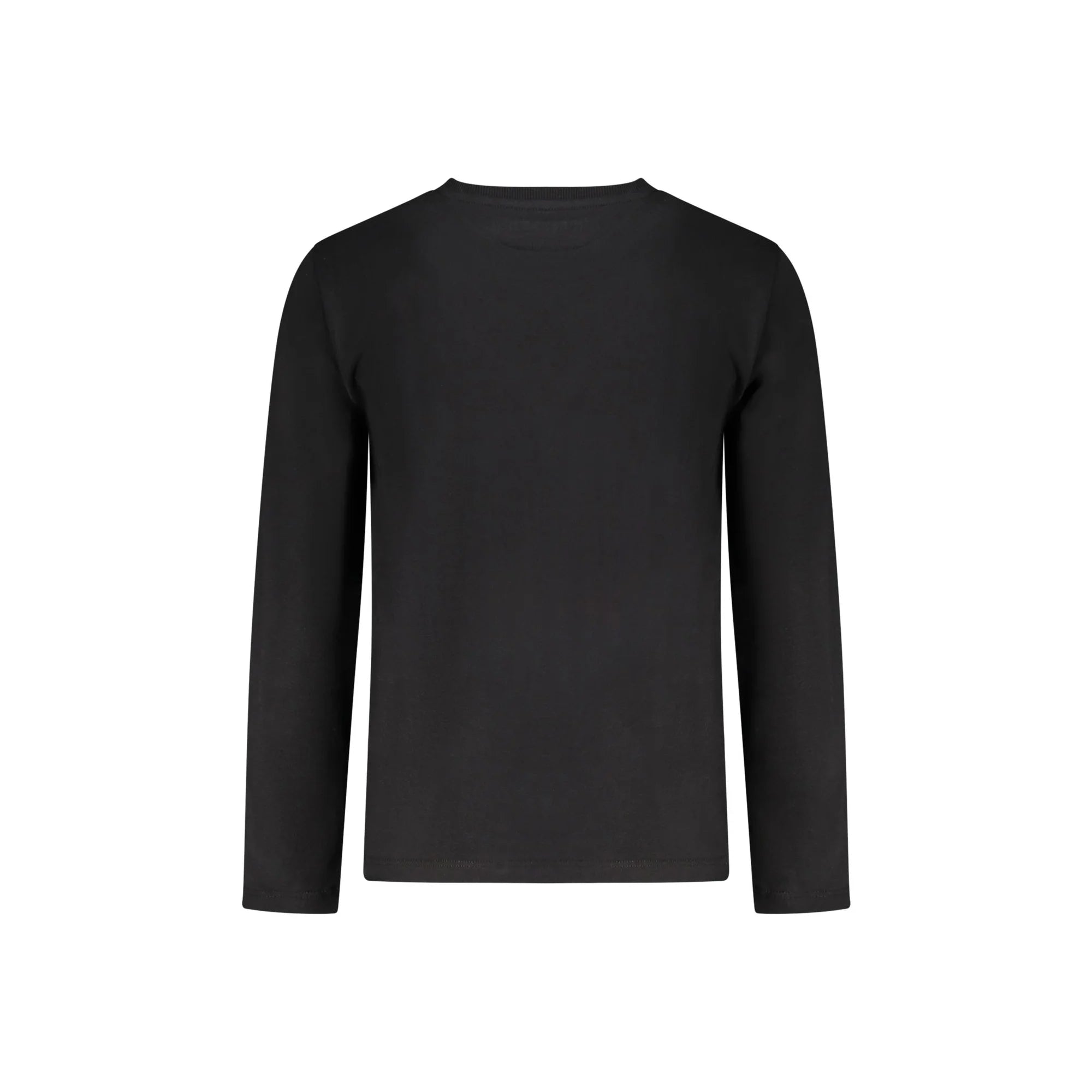 GUESS JEANS T-SHIRT MANICHE LUNGHE BAMBINO NERO