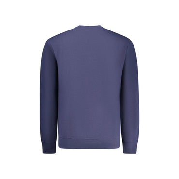 Fila Felpa Uomo Blu Girocollo Garzata Ricamo Logo Felpe - vista 2
