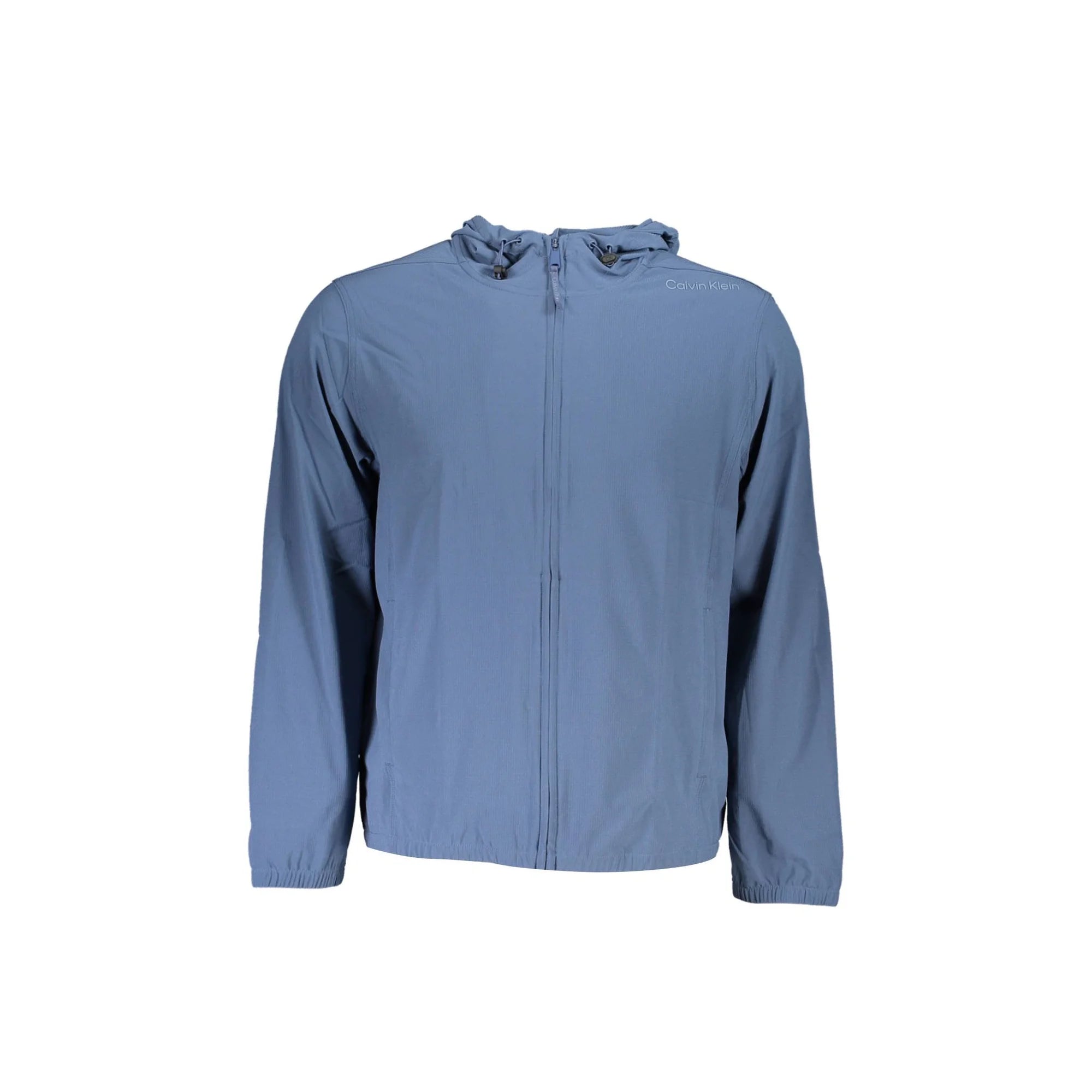 CALVIN KLEIN FELPA CON ZIP UOMO BLU