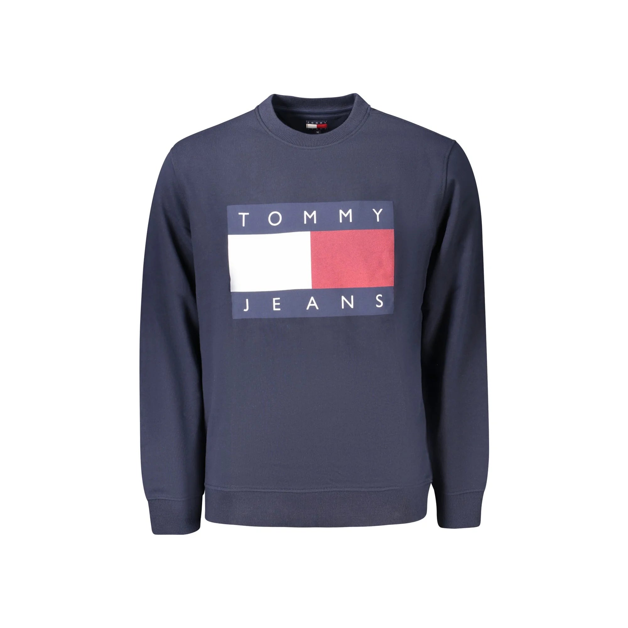 TOMMY HILFIGER FELPA SENZA ZIP UOMO BLU
