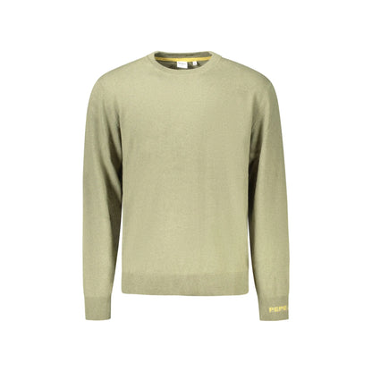 Pepe Jeans Maglia Uomo Verde Ricamo Maglie - foto prodotto
