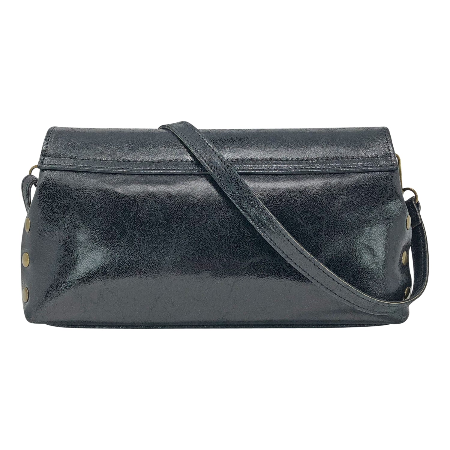 Borsa Donna a Tracolla, In Vera Pelle, Made in Italy, Modello Frida, Laminato Parubi Borse - vista 11