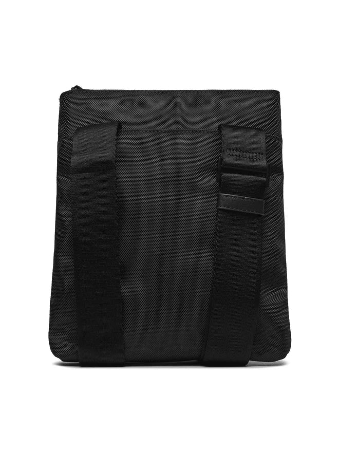 CALVIN KLEIN Borsello Uomo Nero con Tracolla Regolabile e Logo - vista 5