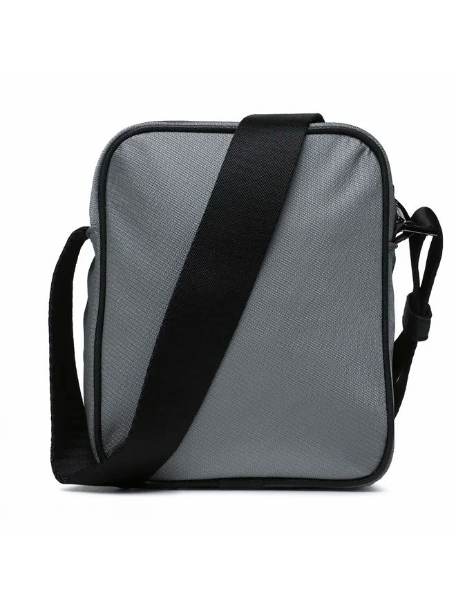 CALVIN KLEIN Borsello Uomo Grigio con Tracolla Regolabile e Logo - vista 5