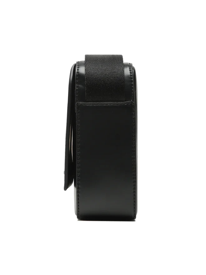 CALVIN KLEIN Borsello Uomo Nero con Tracolla Regolabile e Logo - vista 4