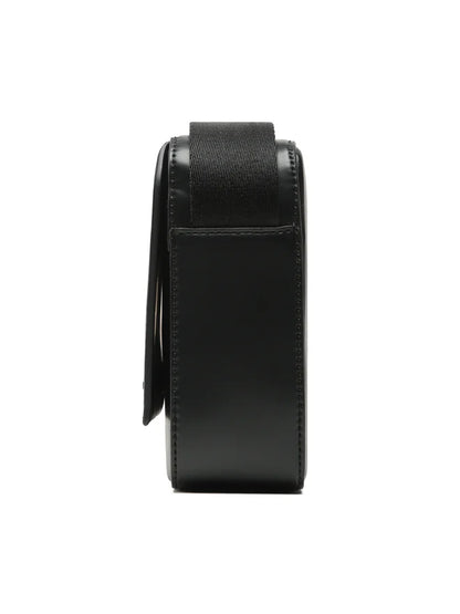 CALVIN KLEIN Borsello Uomo Nero con Tracolla Regolabile e Logo - vista 4