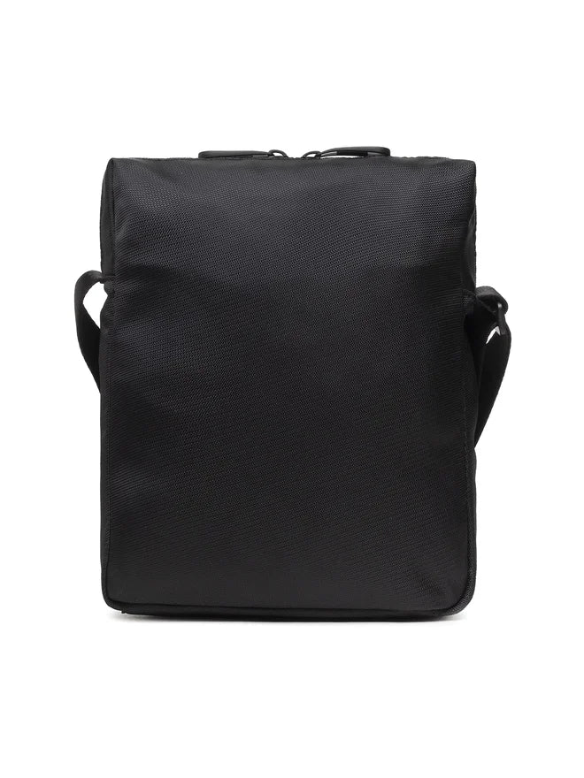 CALVIN KLEIN Borsello Uomo Nero con Tracolla Regolabile e Logo - vista 4