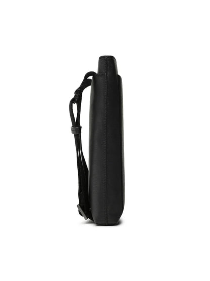 CALVIN KLEIN Borsello Uomo Nero con Tracolla Regolabile e Logo - vista 4