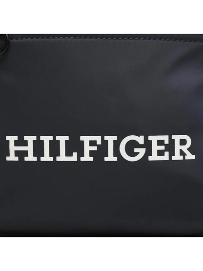 TOMMY HILFIGER Borsello Uomo Blu con Tracolla Regolabile e Logo - vista 3