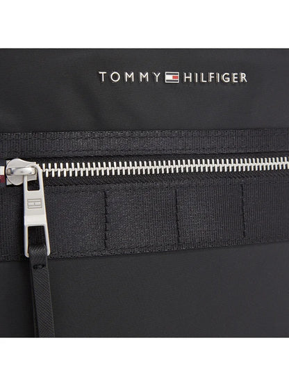 TOMMY HILFIGER Borsello Uomo Blu con Tracolla Regolabile e Logo - vista 4