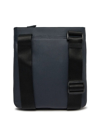TOMMY HILFIGER Borsello Uomo Blu con Tracolla Regolabile e Logo - vista 5