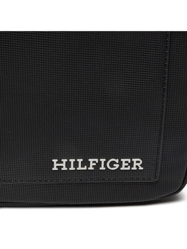 TOMMY HILFIGER Borsello Uomo Blu con Tracolla Regolabile e Logo - vista 2
