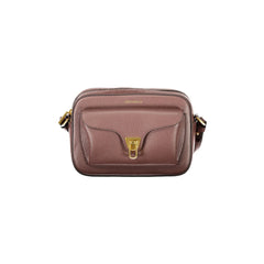 Coccinelle Borsa a Tracolla Pelle Donna Marrone Logo