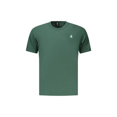 U.S. Grand Camiseta de Manga Corta Hombre Verde Estampado